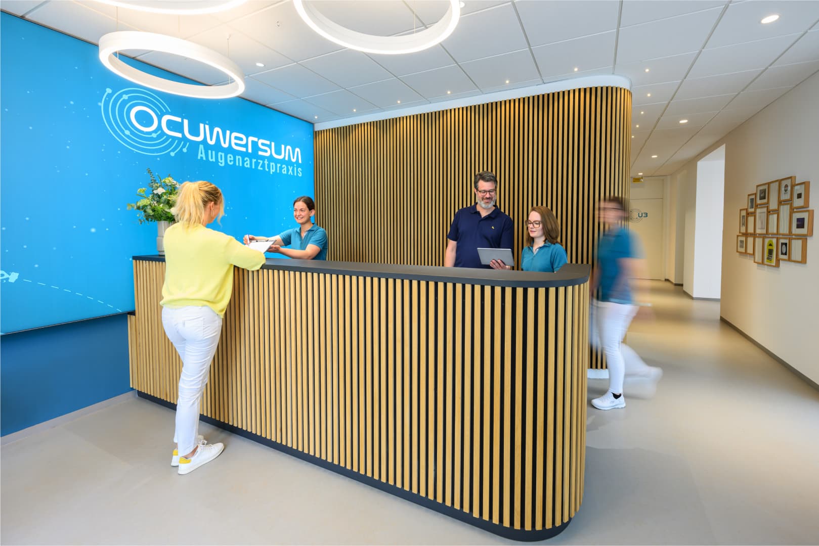 Ocuwersum Augenarztpraxis Empfangsbereich